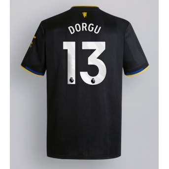 Billige Fotballdrakt Manchester United Patrick Dorgu #13 Replika Tredjedrakt 2025-26 Kortermet